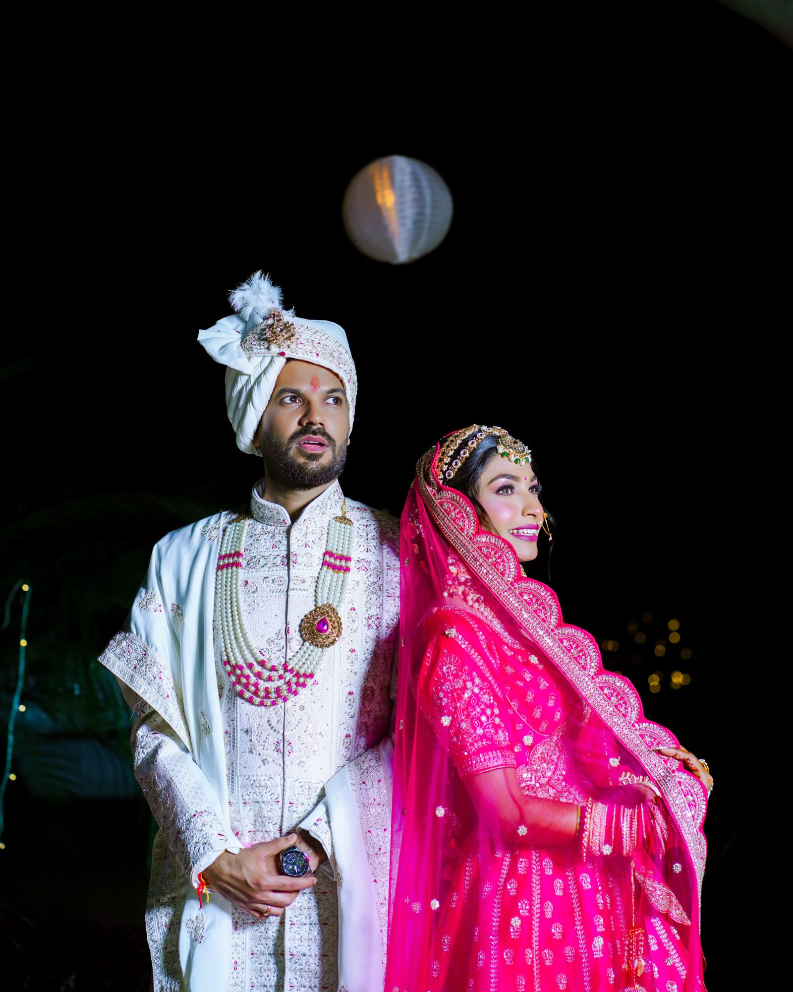 Wedding photograph of Akash & Pragya by The Silver Frame Studio