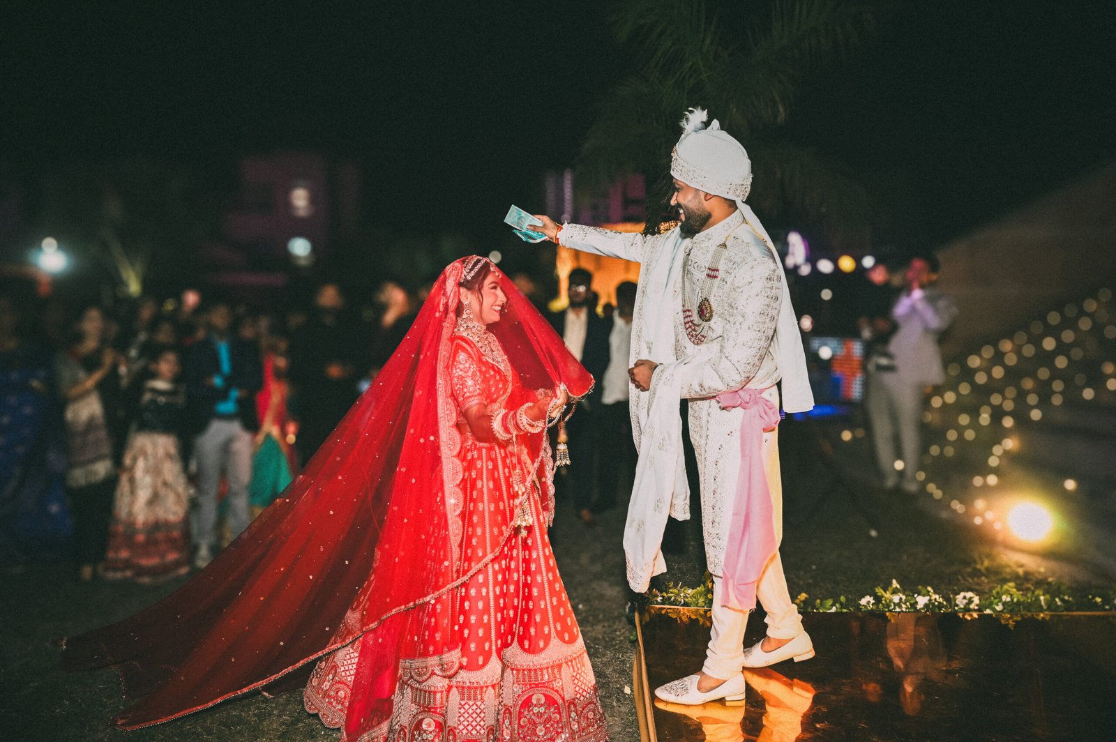 Wedding photograph of Akash & Pragya by The Silver Frame Studio