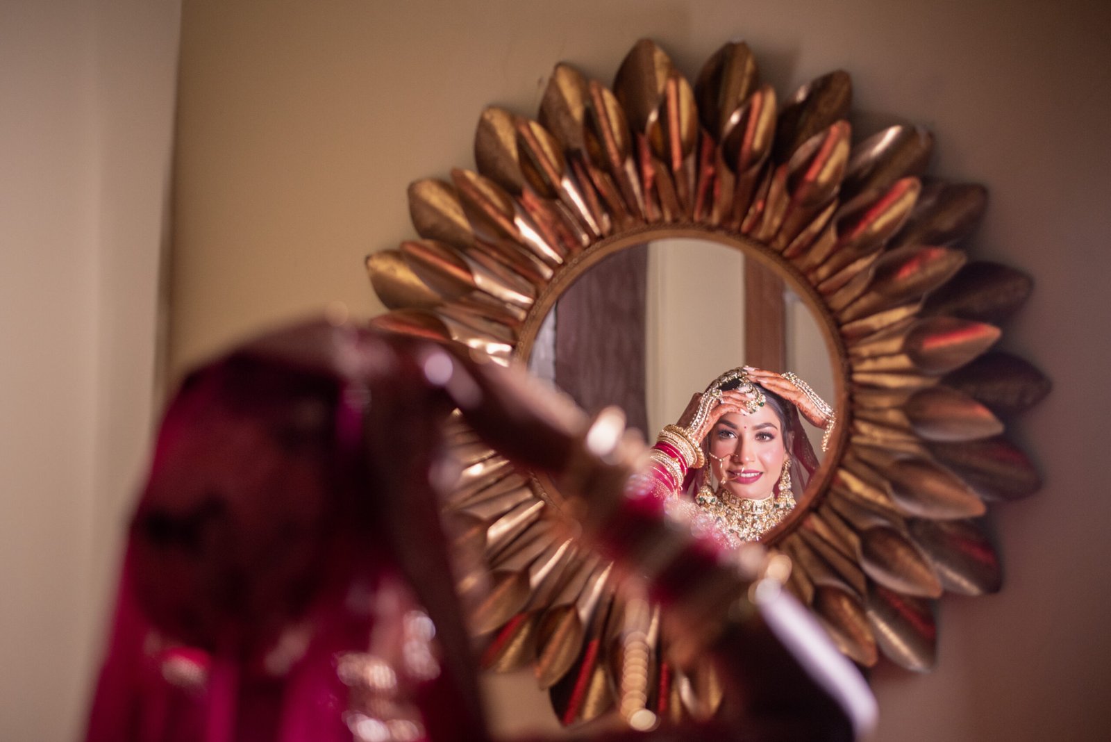 Wedding photograph of Akash & Pragya by The Silver Frame Studio