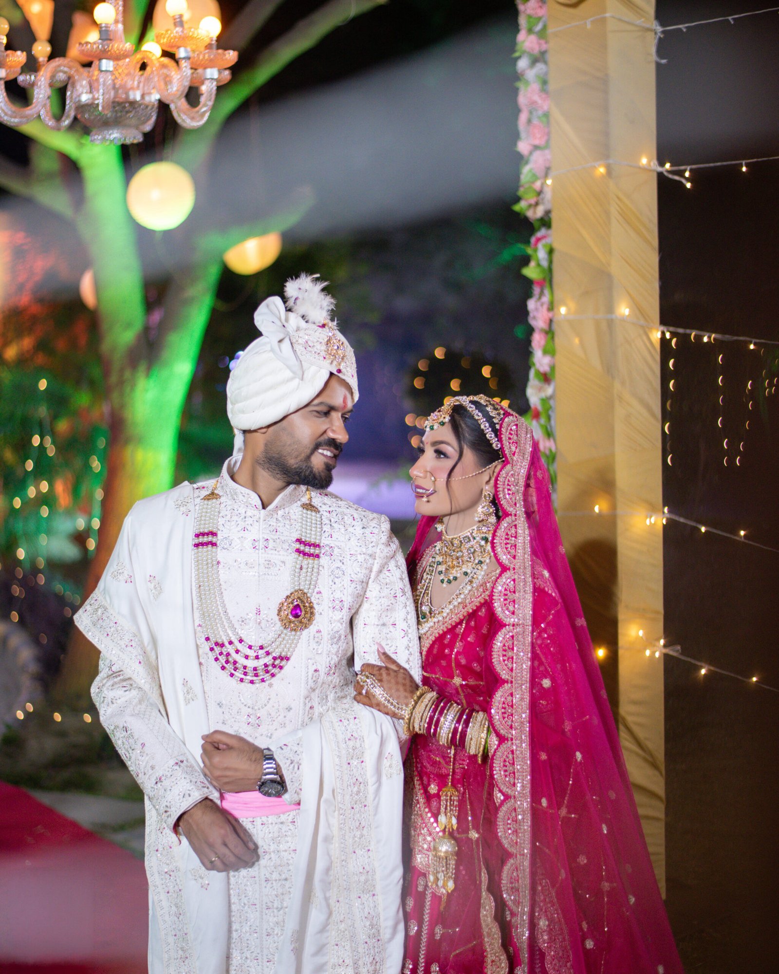 Wedding photograph of Akash & Pragya by The Silver Frame Studio