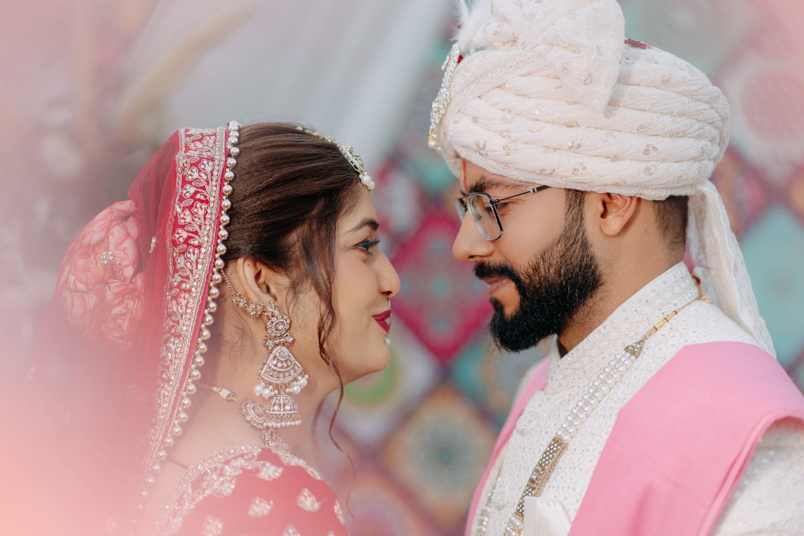 Wedding photograph of Anchal & Himanshu by The Silver Frame Studio