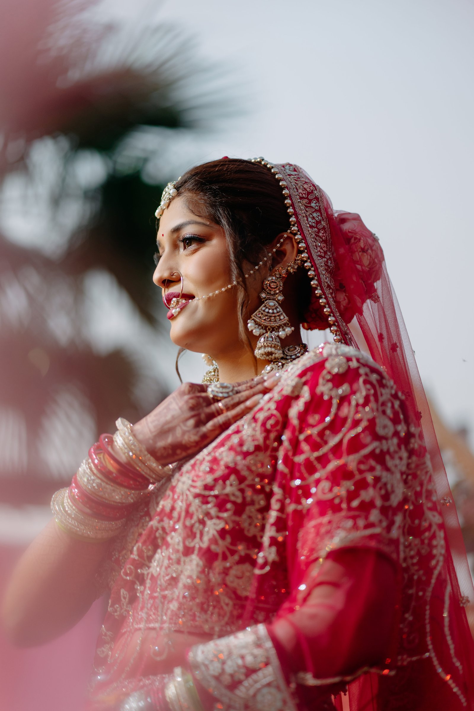 Wedding photograph of Anchal & Himanshu by The Silver Frame Studio