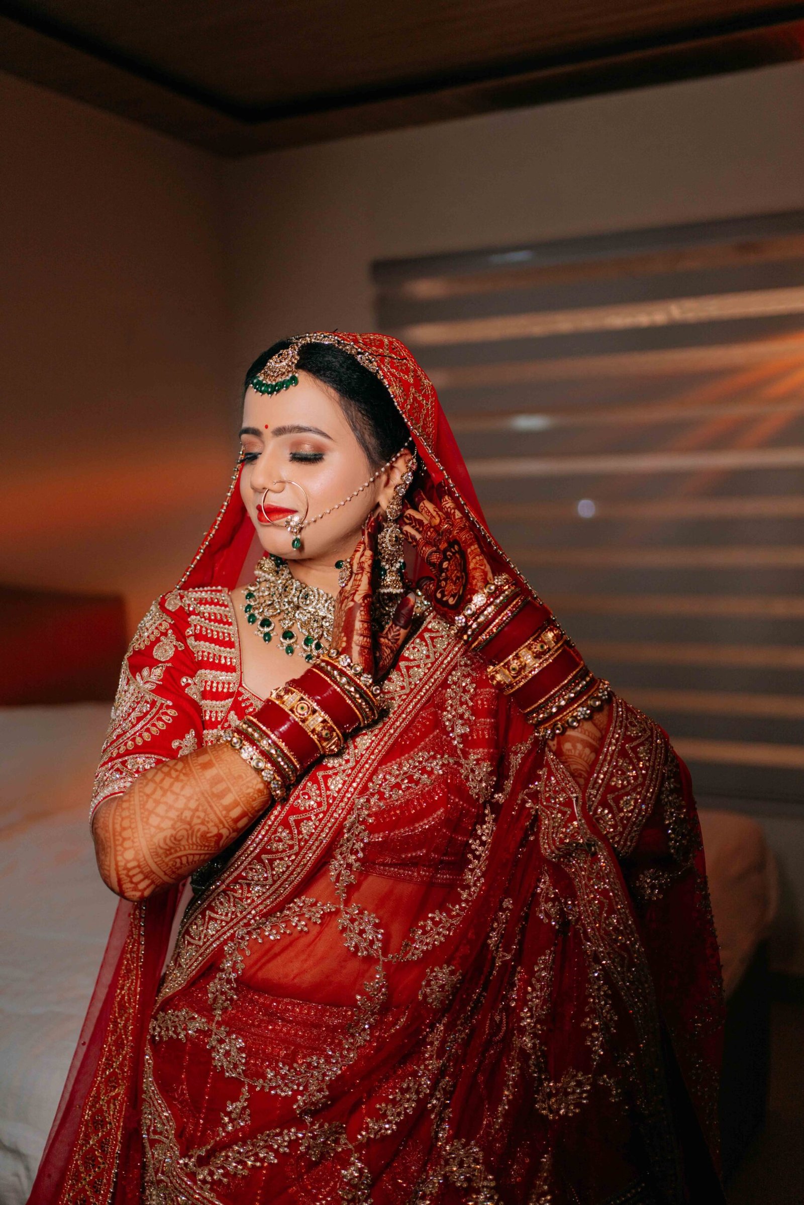 Wedding photograph of Krishna & Dhruvika by The Silver Frame Studio