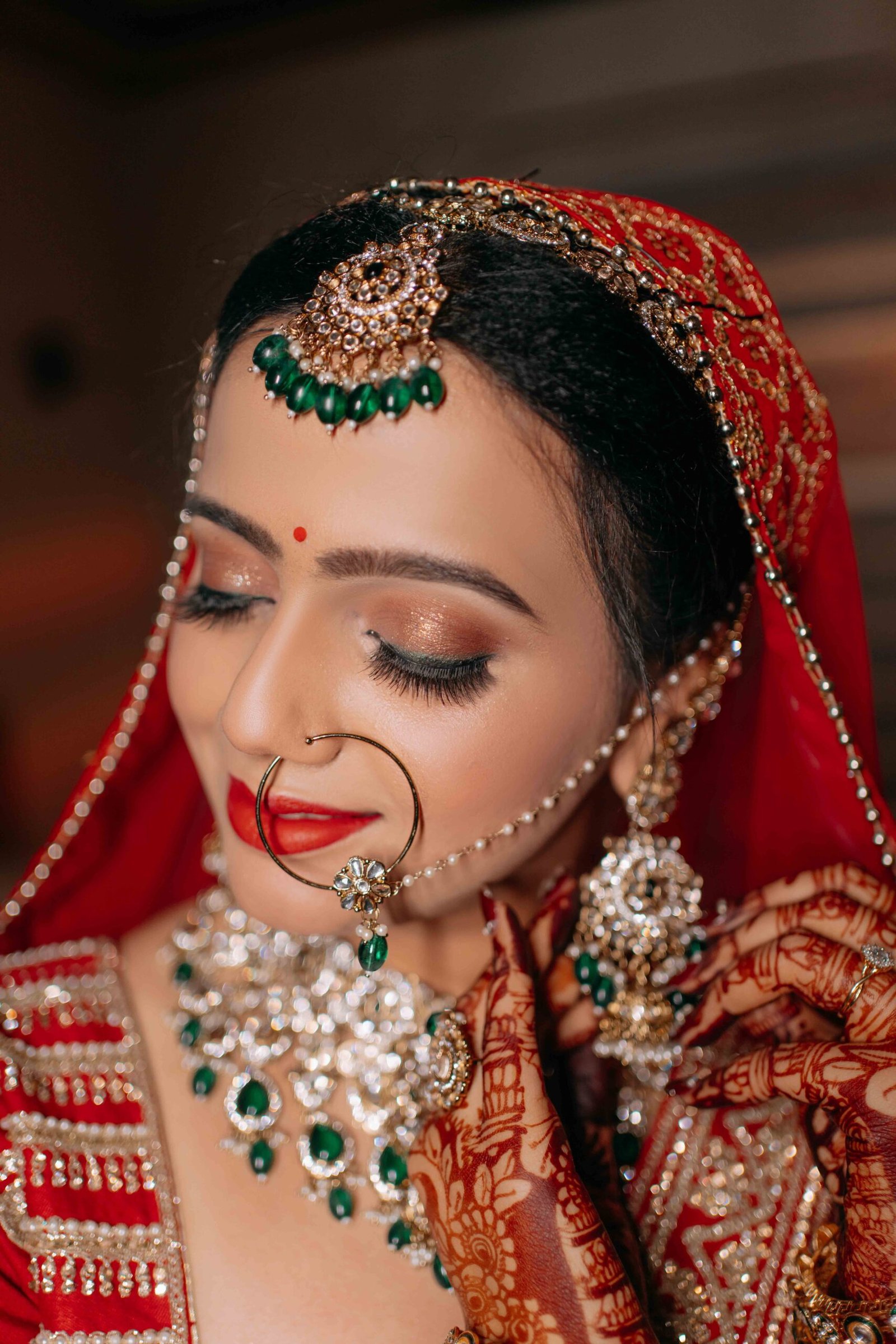 Wedding photograph of Krishna & Dhruvika by The Silver Frame Studio