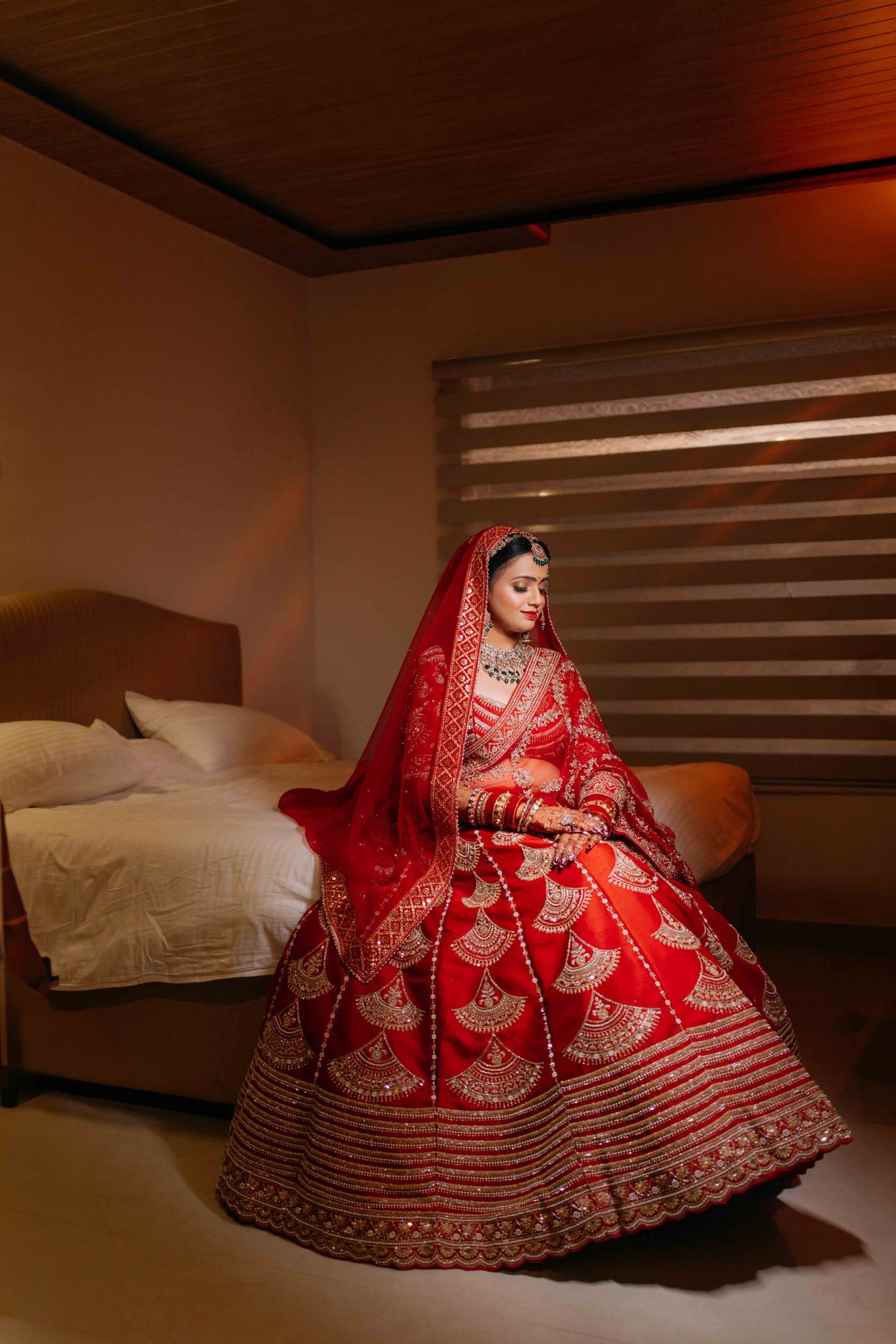 Wedding photograph of Krishna & Dhruvika by The Silver Frame Studio