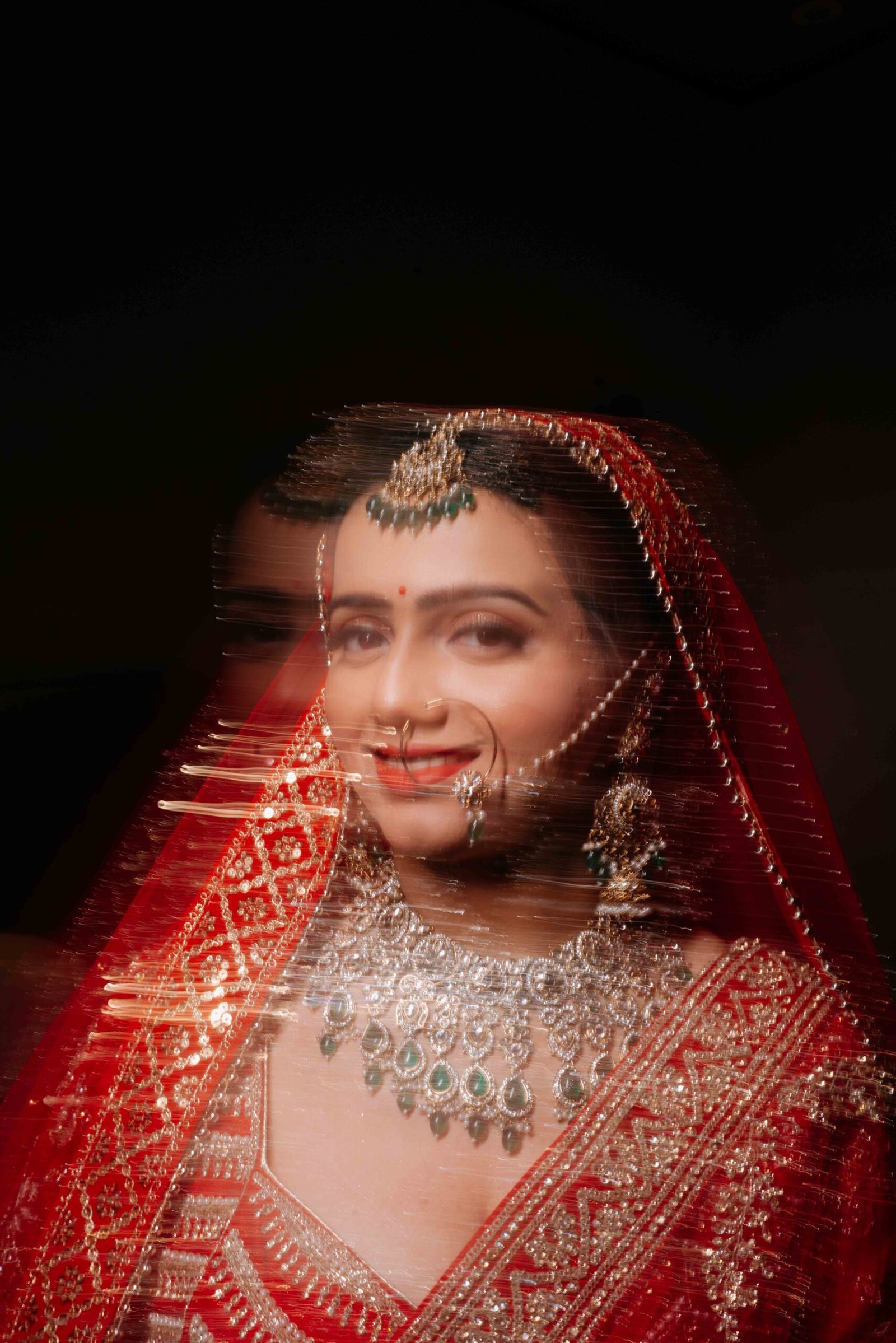 Wedding photograph of Krishna & Dhruvika by The Silver Frame Studio