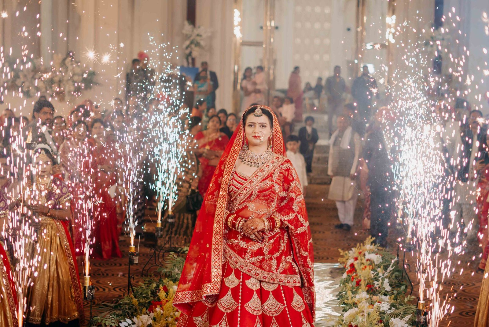 Wedding photograph of Krishna & Dhruvika by The Silver Frame Studio