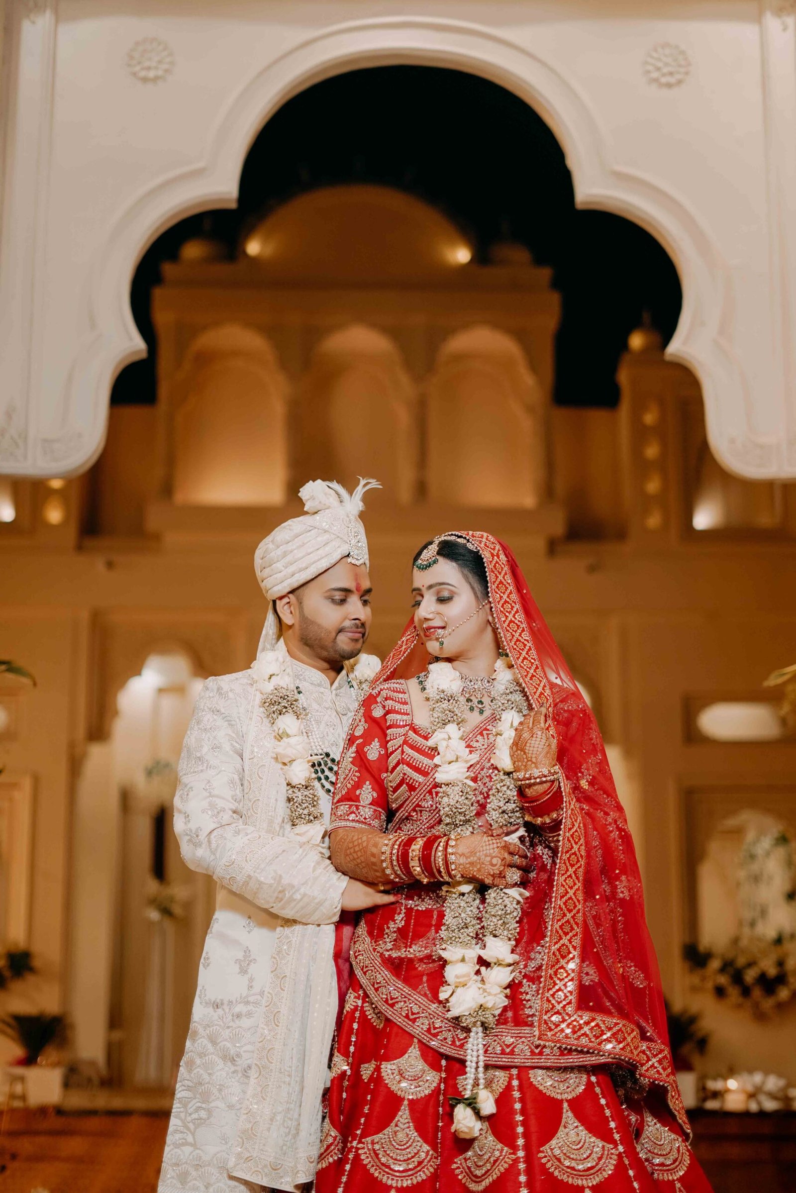 Wedding photograph of Krishna & Dhruvika by The Silver Frame Studio