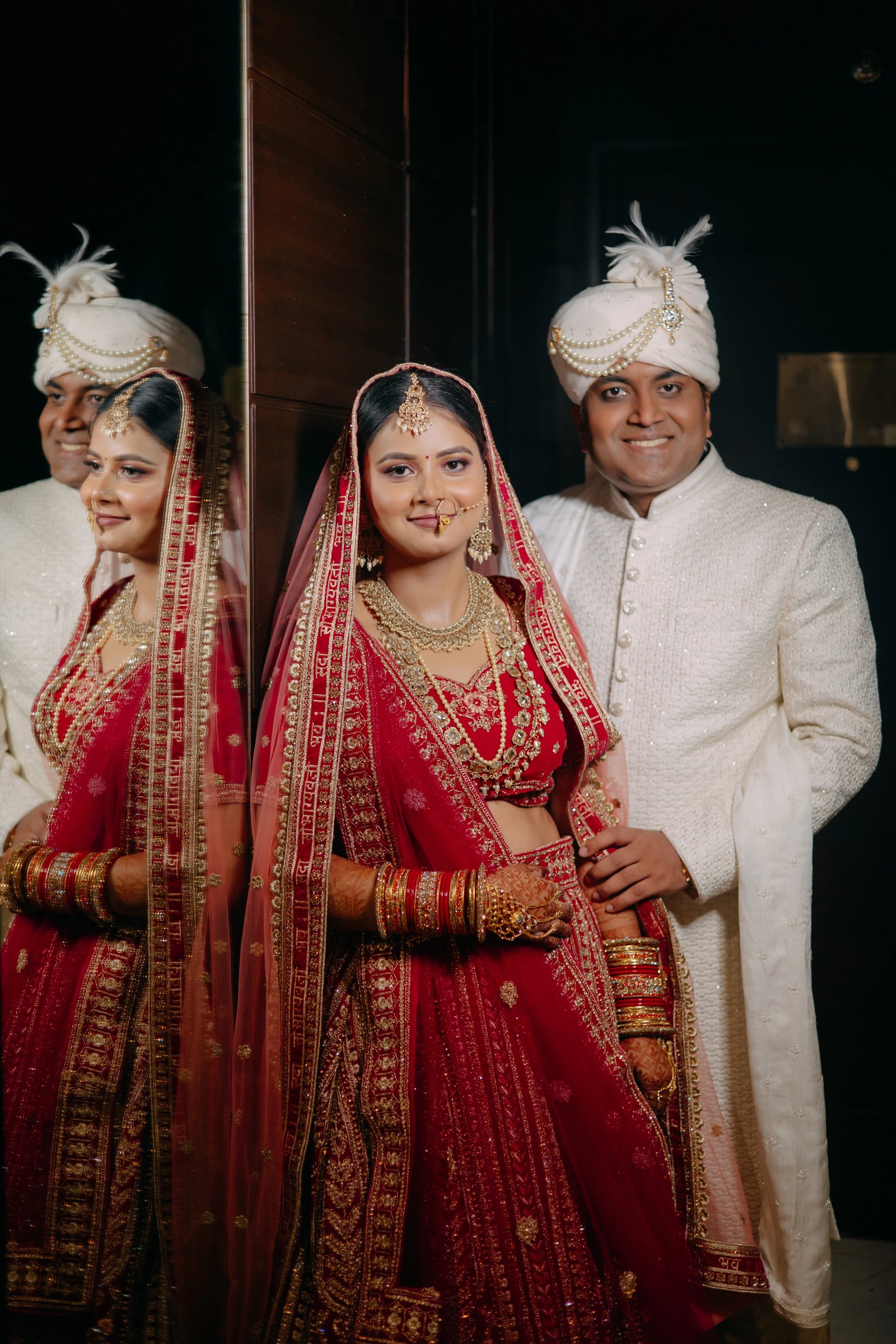 Wedding photograph of Raviraj & Divya by The Silver Frame Studio